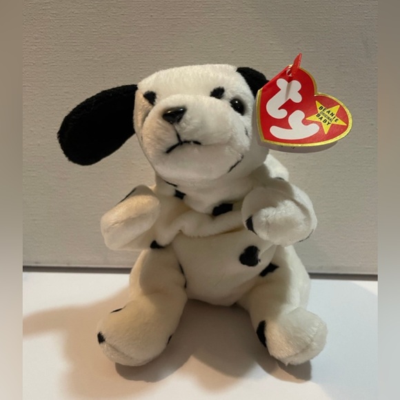 Ty Beanie Babies Original Dotty The Dalmation Dog PVC RARE - Picture 6 of 6